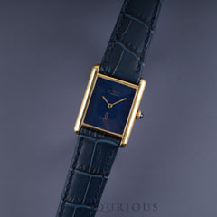 あすならCARTIER/マストタンク LM オパラン文字盤 ゴールド 20-60代 人気ファッションブランド マストタンク LM オパラン