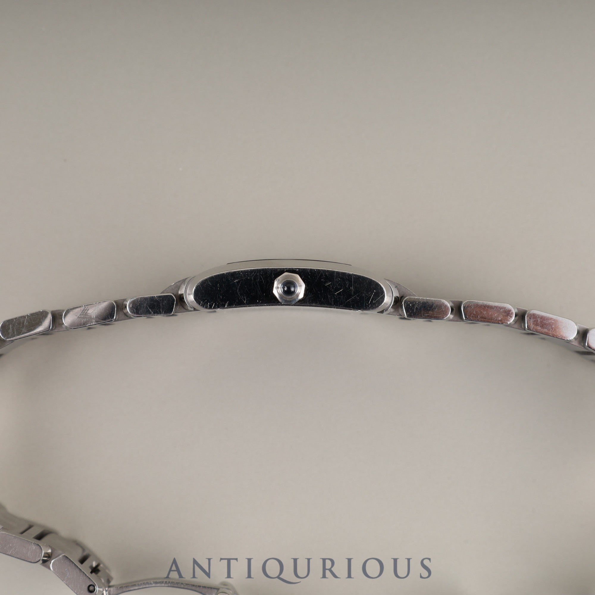 Cartier Tank Française SM W51008Q3 / 2384 Quartz Cal.057 Stainless Steel White Roman Dial Box Booklet Warranty (2005) Overhauled