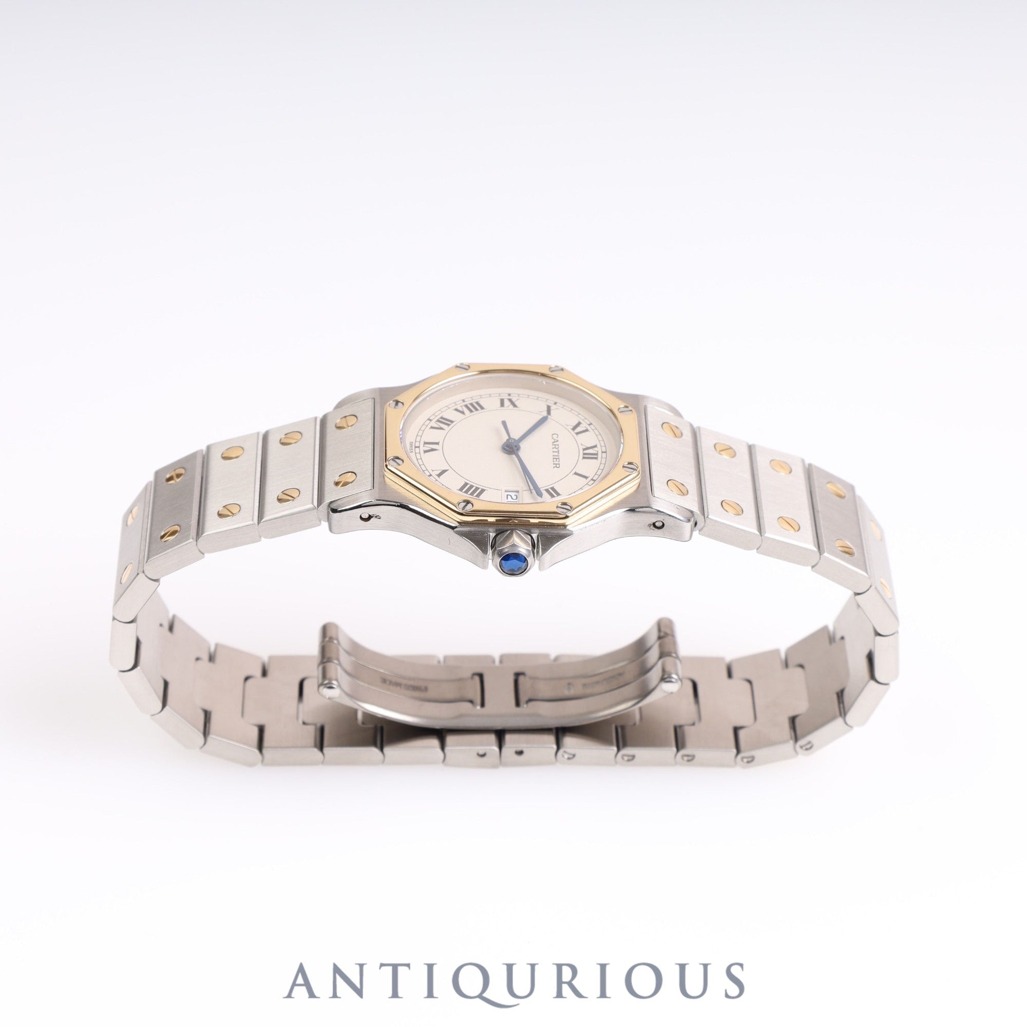 CARTIER SANTOS OCTAGON LM W2001583 Complete service completed