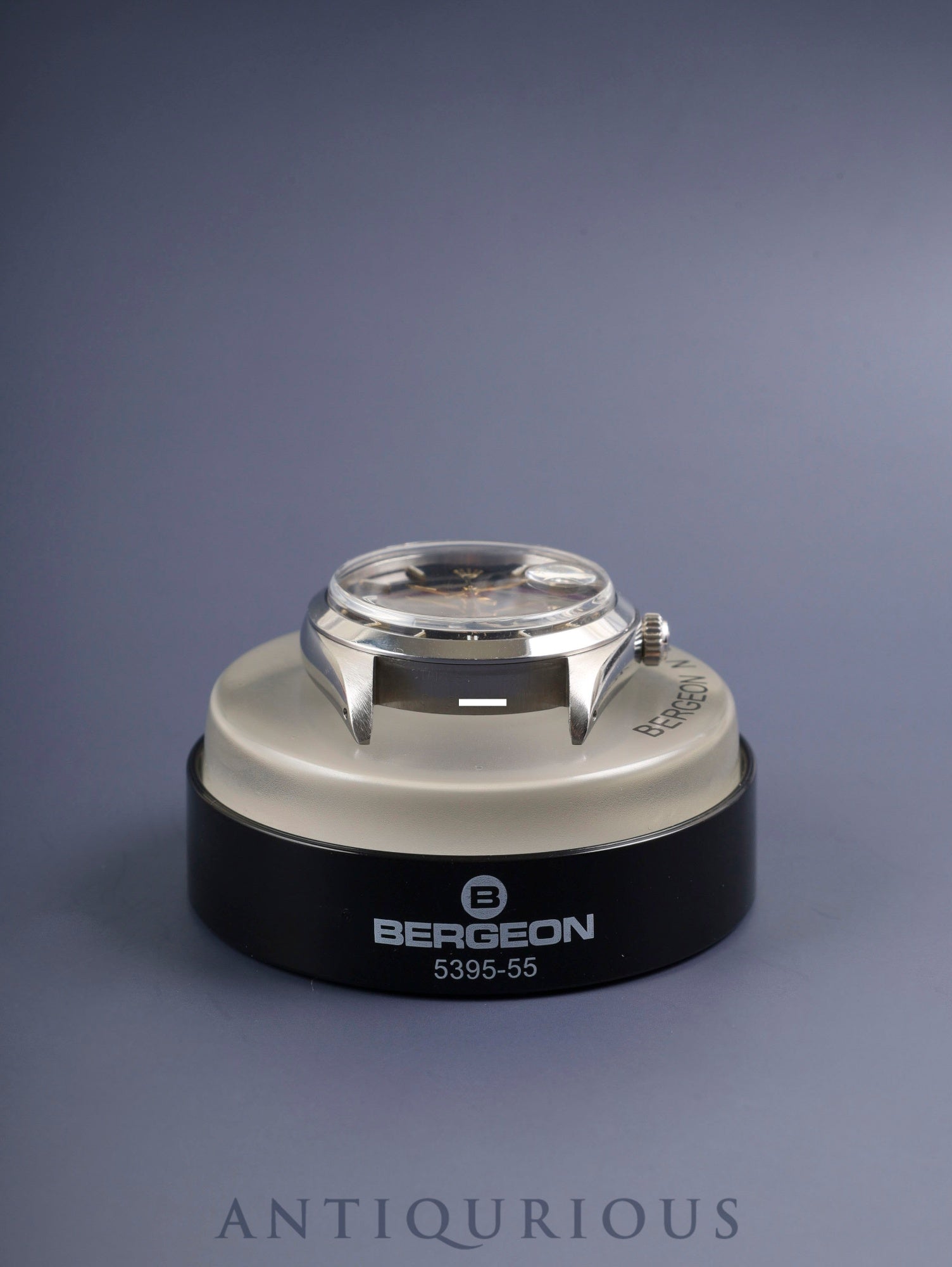 ロレックス オイスターデイトプレシジョン 6694 手巻き Cal.1225 SS 革 社外尾錠（SS） ブラック文字盤 51番（1977年）オーバーホール済み