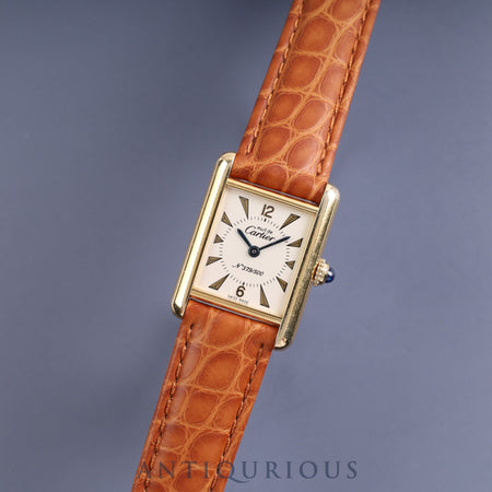 Cartier Must Tank SM QZ 1613 Genuine Buckle 500 Pieces Limited Edition Dial Cartier Boutique Complete Service