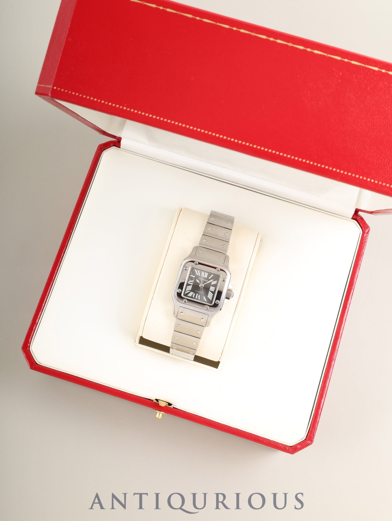 Must de Cartier Santos 腕時計　ガルベ　箱つき カルティエ サントスガルベの腕時計（CARTIER）| 東京銀座の