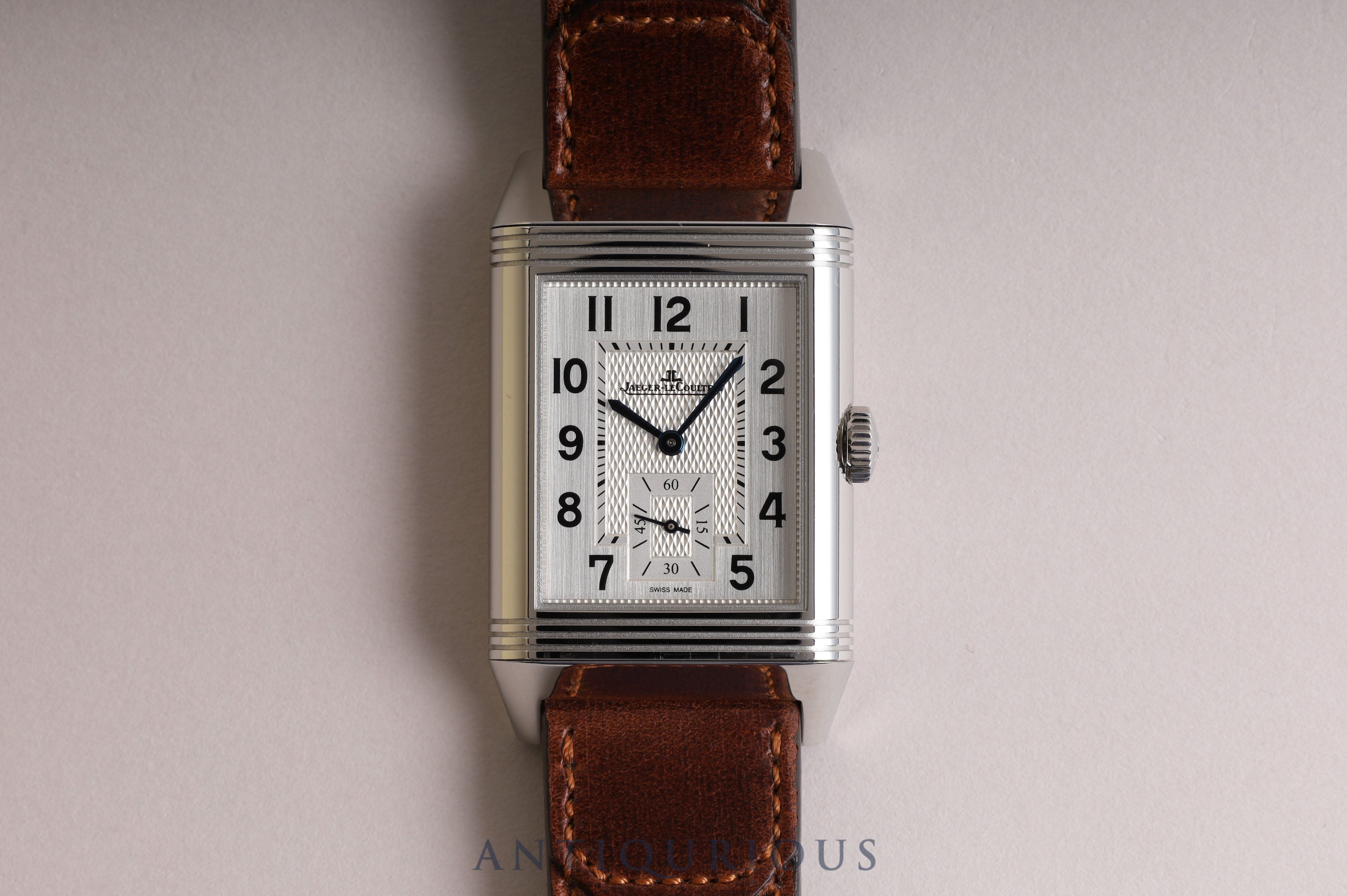 JAEGER LECOULTRE ジャガー・ルクルト レベルソクラシックラージデュオスモールセコンド 215.8.D4(Q3848422)