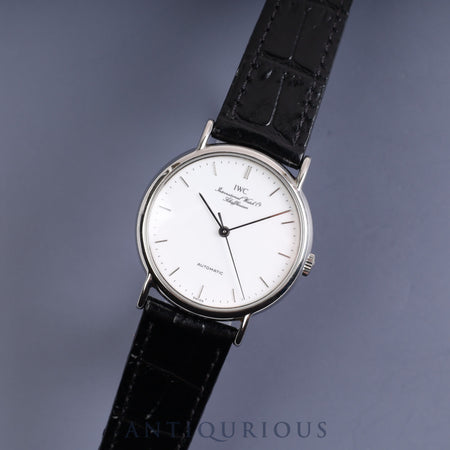 IWC PORTOFINO IW351403 Automatic Winding SS Leather White Dial