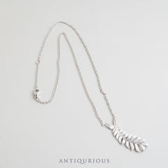 Chanel Necklace Plume J4142