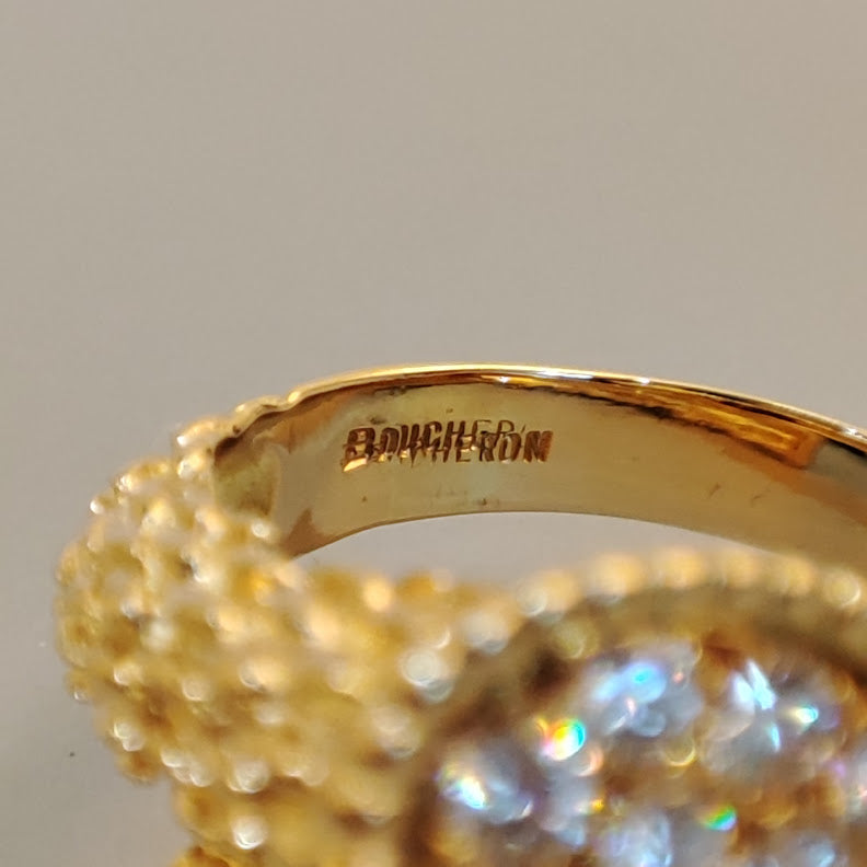 Boucheron Ring Serpent Bohème Diamond Vintage