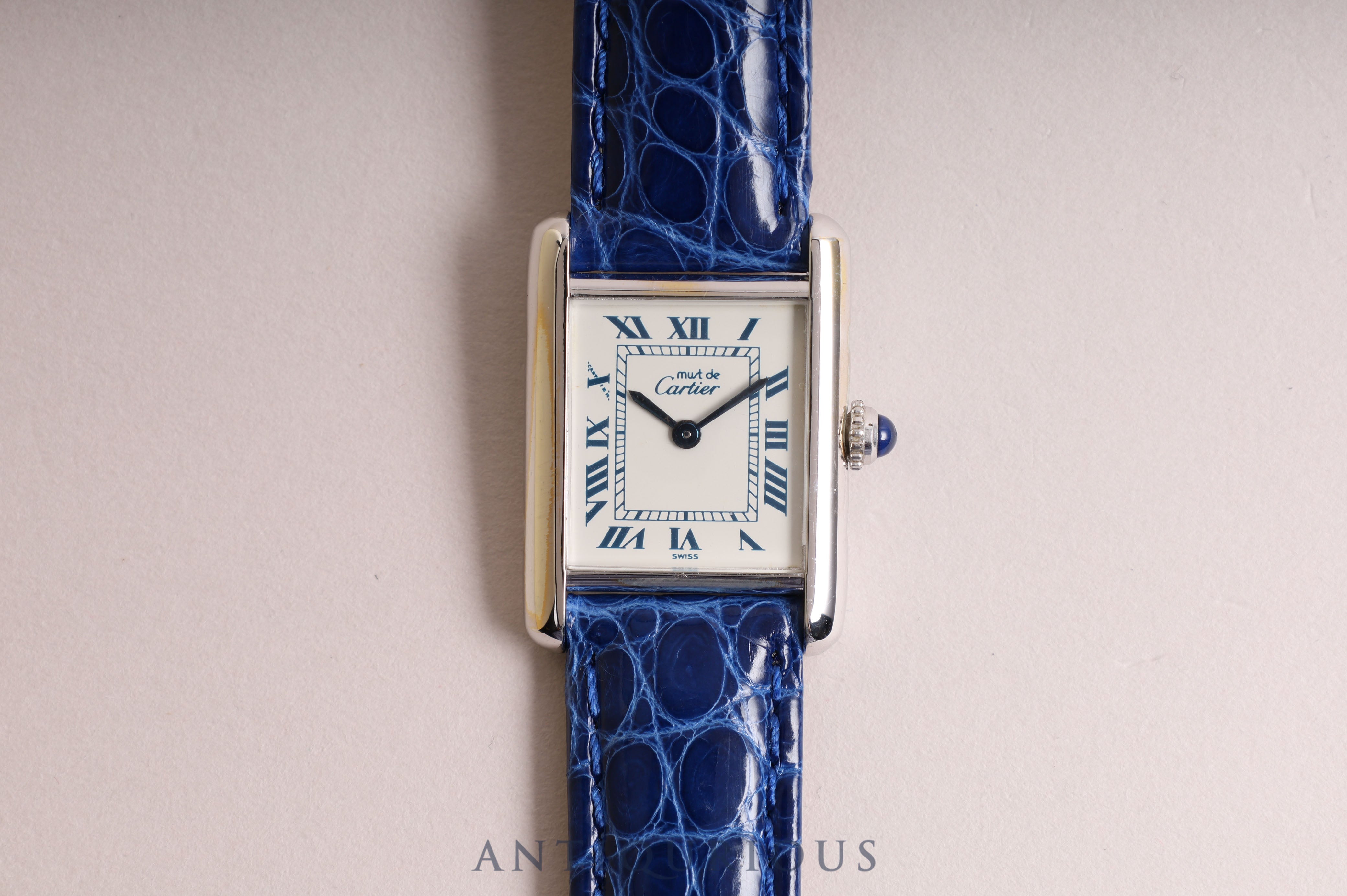 CARTIER Cartier Must Tank SM QZ White Roman Dial