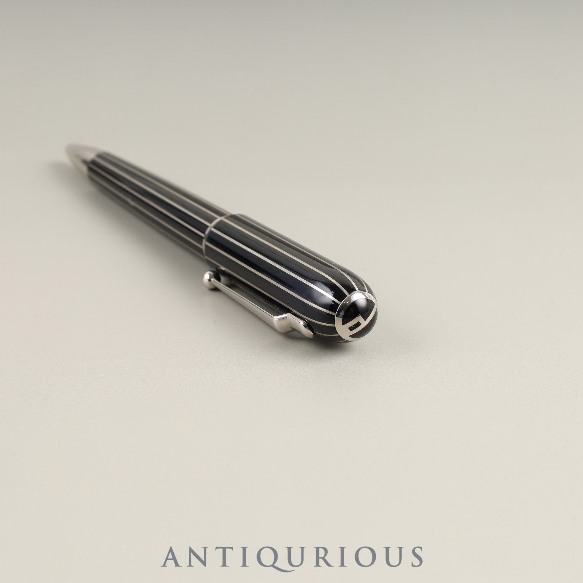 ダンヒル ボールペン サイドカー ツイスト式 GP ブラック×シルバー 箱 冊子 保証書 未使用純正リフィル（ブラック）