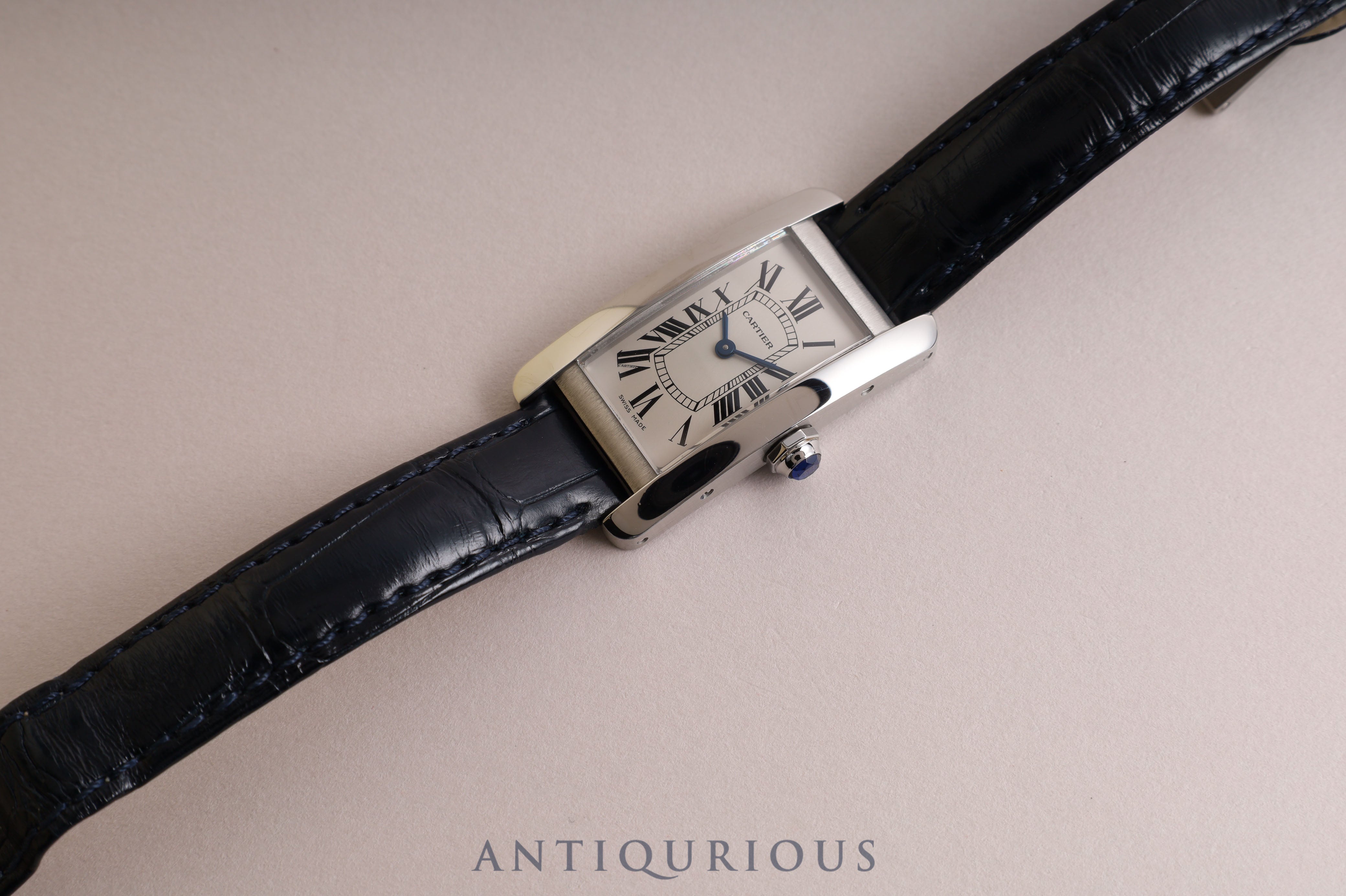 Cartier Tank Americaine SM QZ WSTA0016 Box and warranty included New finish