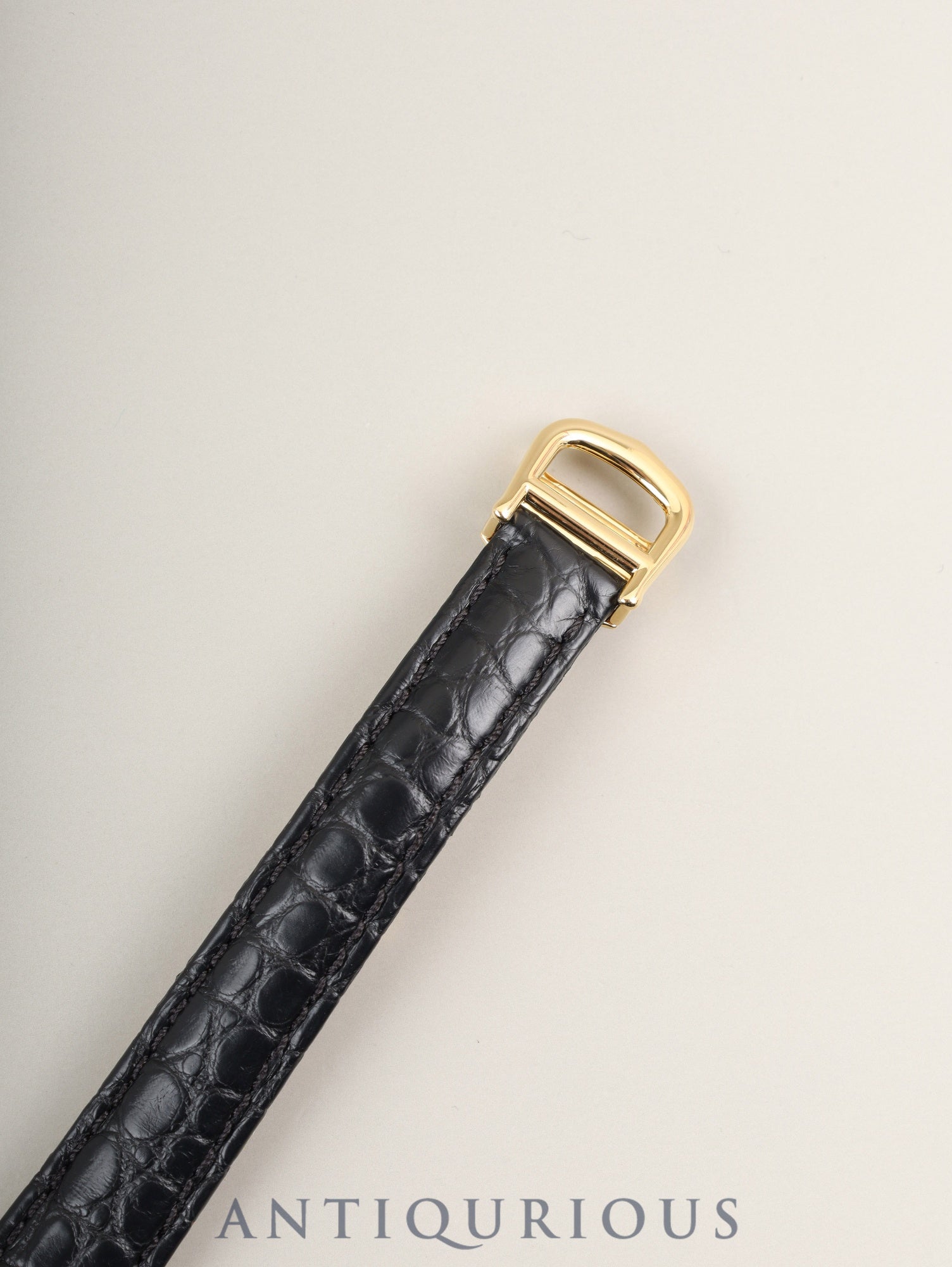 カルティエ マストトリニティ 2438 クォーツ Cal.157 SV925 革 純正Dバックル（GP） シルバーローマン文字盤 箱 オーバーホール済み