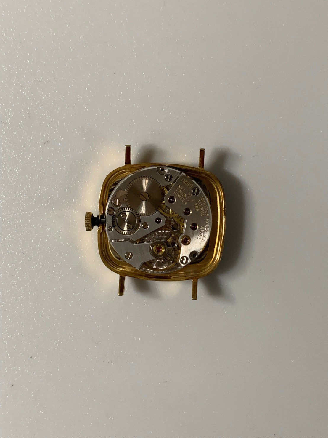 ロレックス チェリーニ 4082 手巻き Cal.1601 革 750YG 純正ピンバックル（GP）シャンパン文字盤 E番台（1990年～1991年）オーバーホール済み