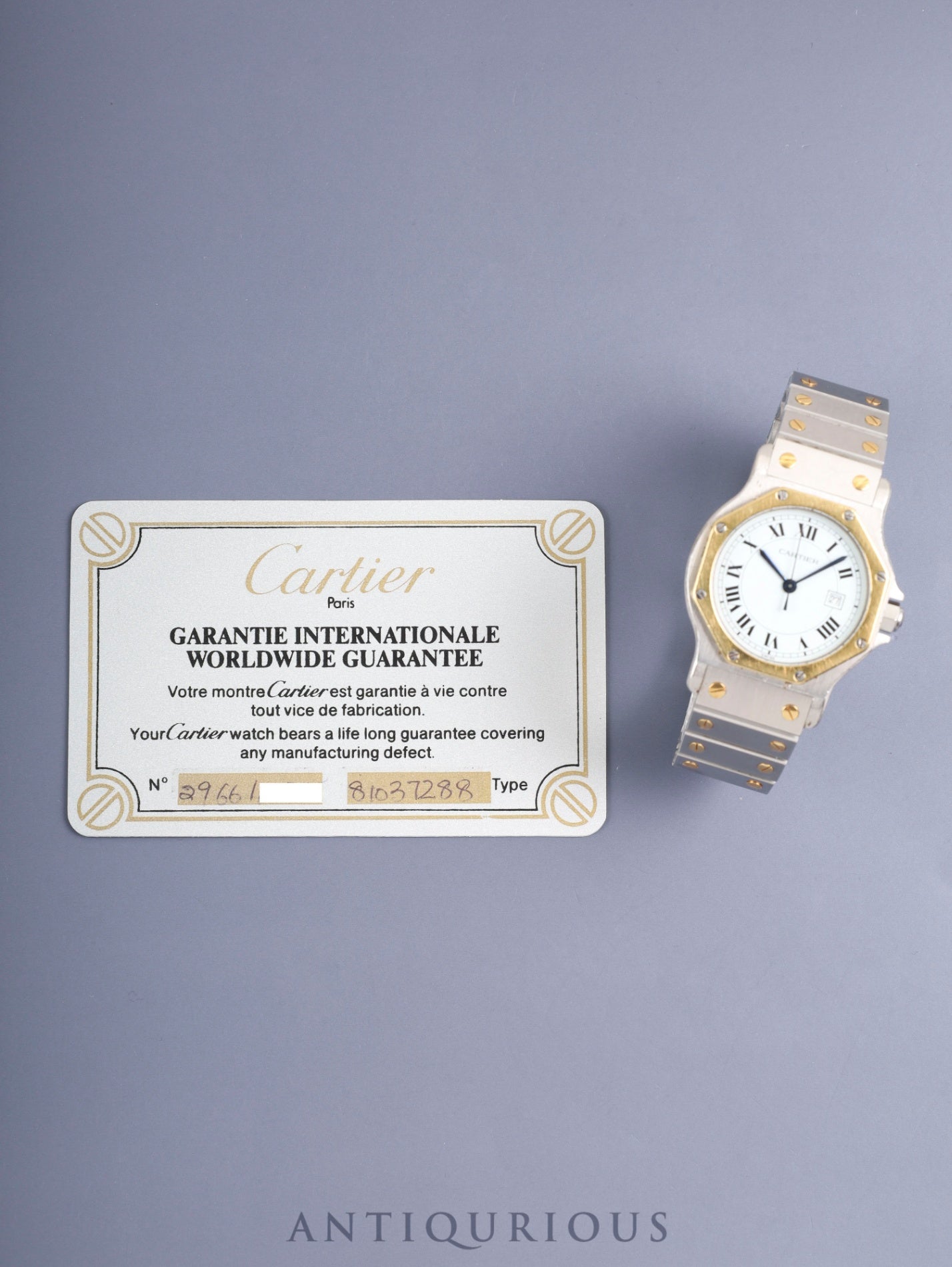 カルティエ サントス オクタゴンの腕時計（CARTIER）| 東京銀座の