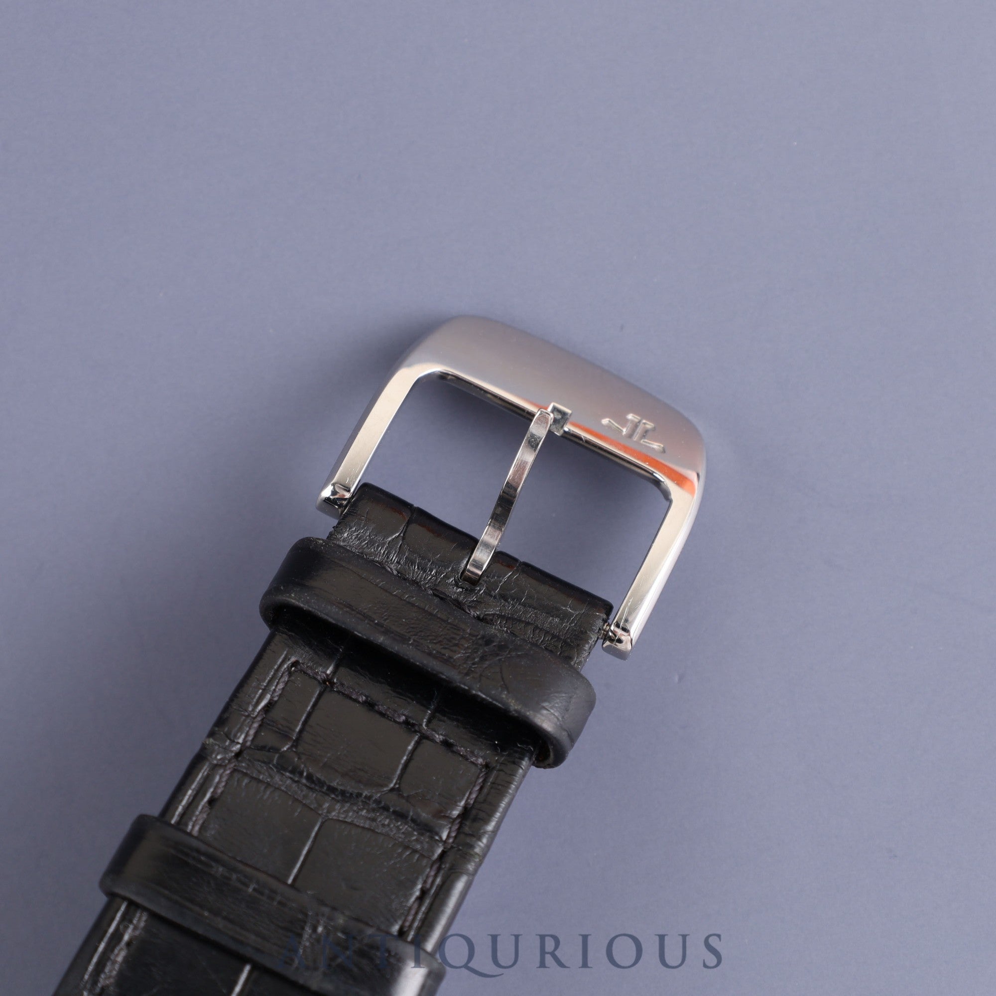 JAEGER・LECOULTRE ジャガー・ルクルト REVERSO CLASSIC LARGE SMALLSECOND レベルソ クラシック ラージ スモールセコンド Q3858520 手巻き Cal.822/2 SS 革 純正尾錠（SS）シルバー文字盤 箱 保証書（2018年）