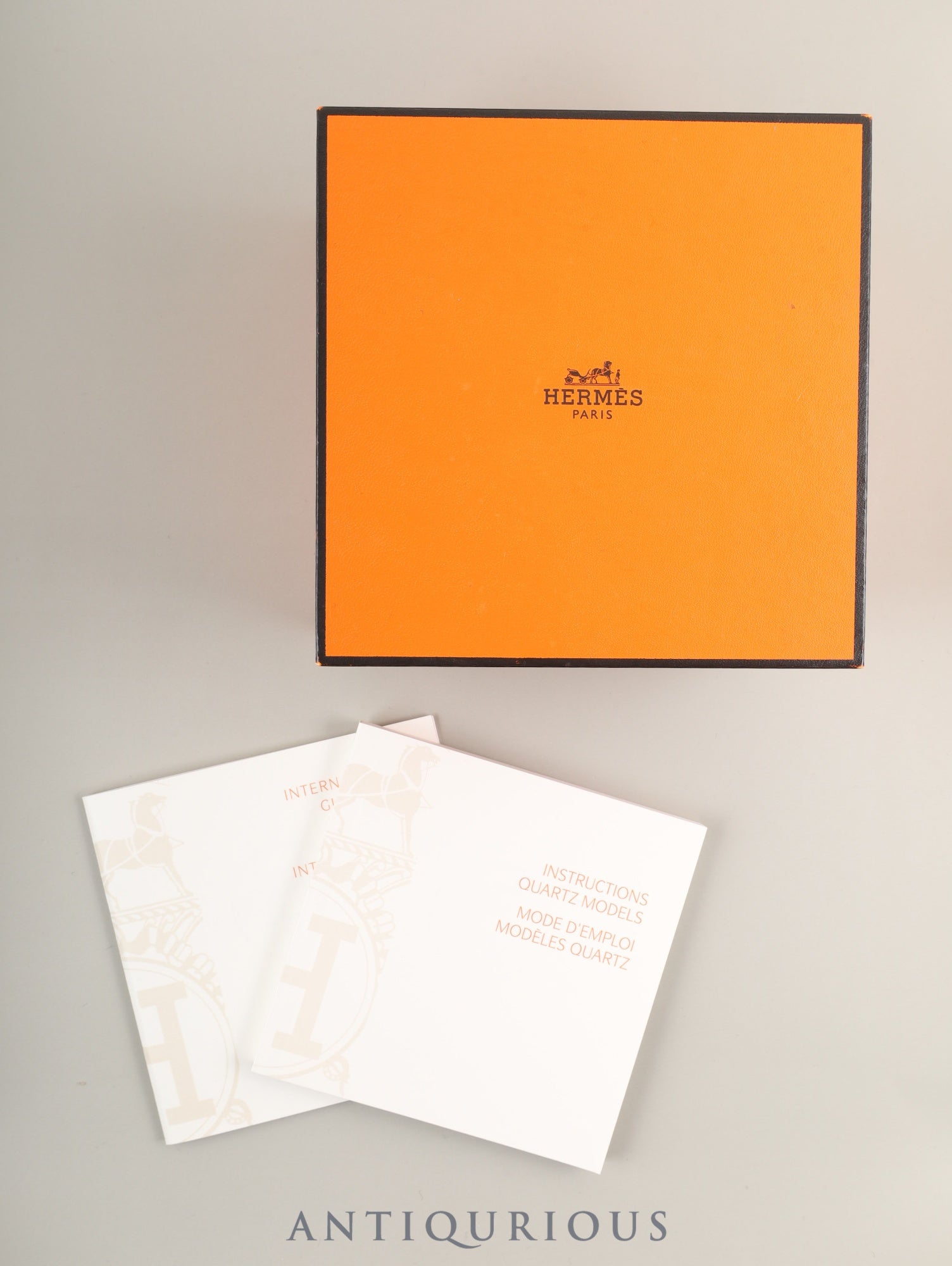 エルメス クロアジュール CR2.210 クォーツ Cal.976.001 SS SS ホワイトシェル文字盤  箱 保証書（2015年）オーバーホール済み