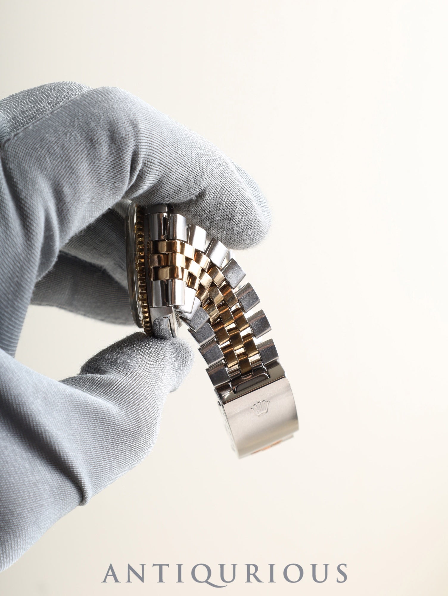 ロレックス デイトジャスト サンダーバード 1625/3 自動巻き Cal.1560 SS/YG シルバー文字盤 箱 クロノメーター証明書（1961年 / 個人名記載） 71番台（1960年）オーバーホール済み