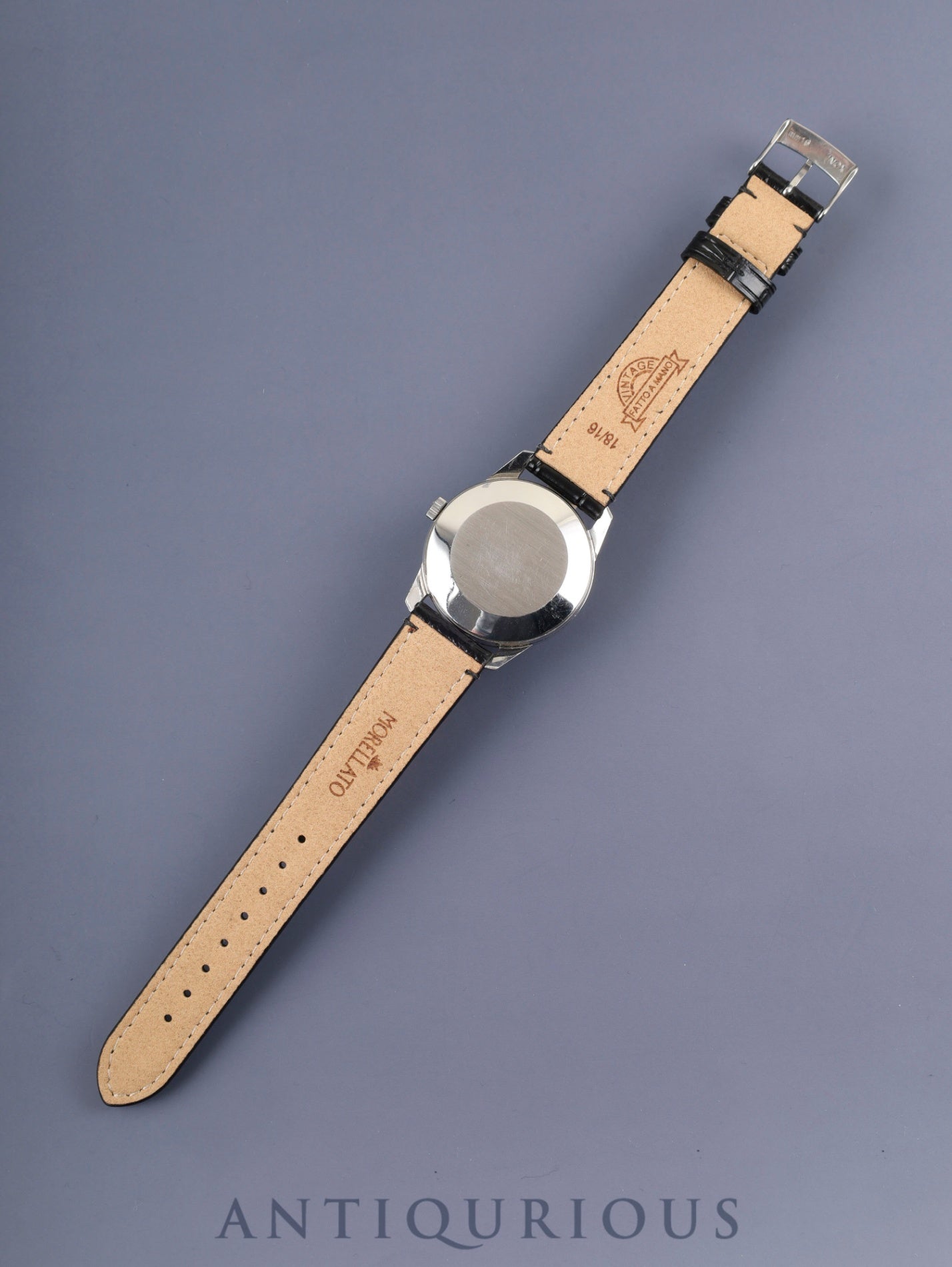 IWC オールドインター ラウンド 自動巻き Cal.C.854B SS 革 社外尾錠