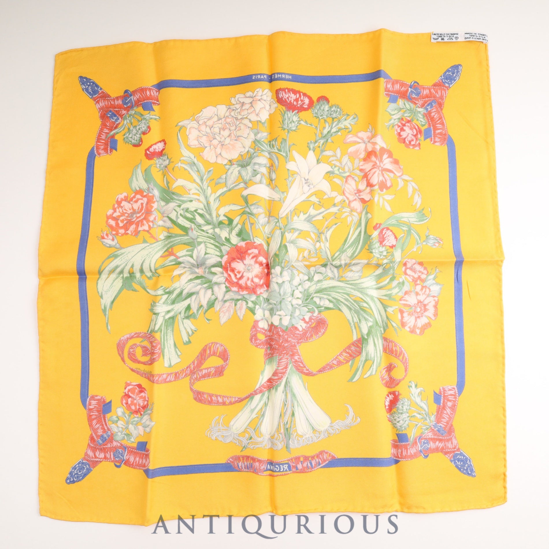 Hermes Scarf Carre 45 REGINA SILK 100%