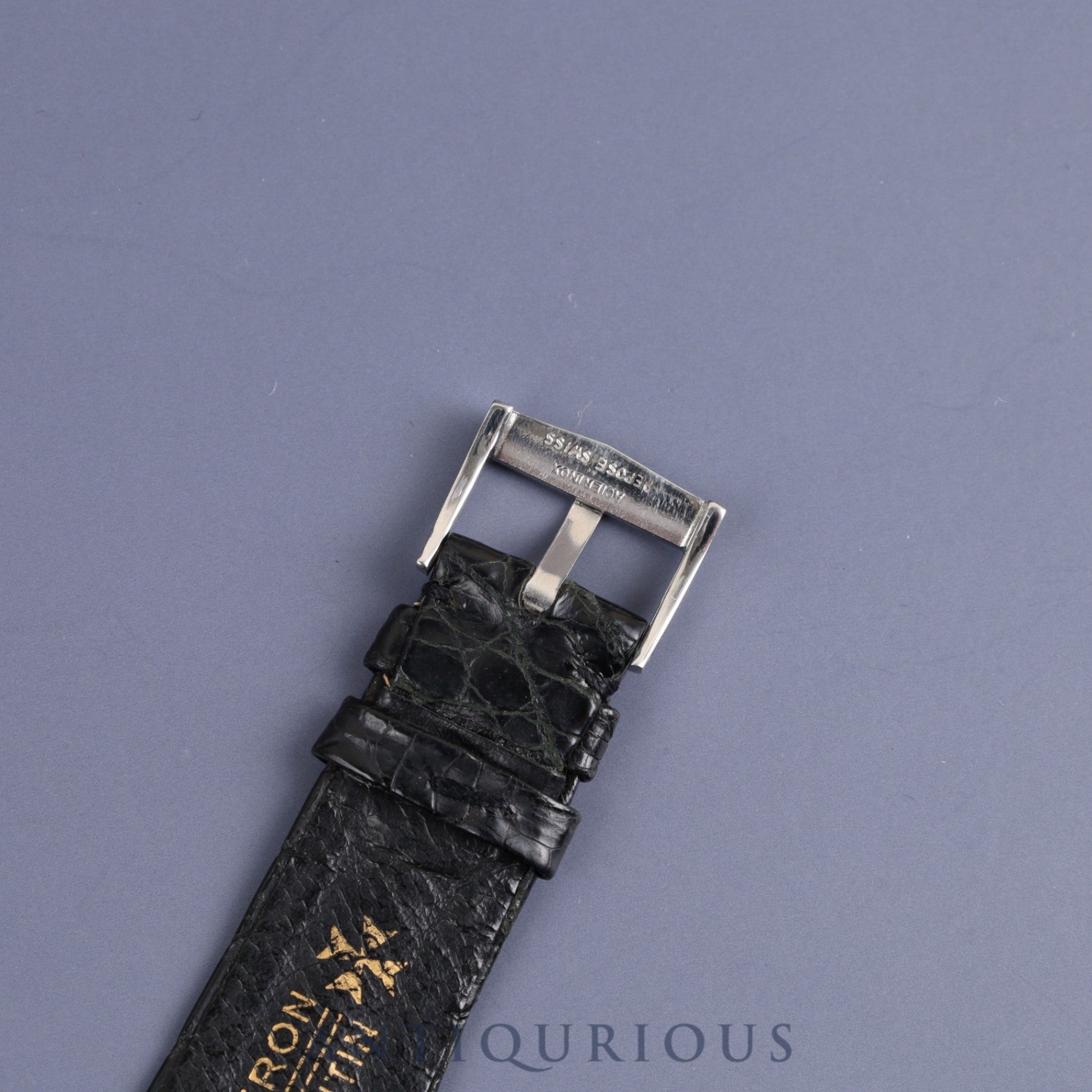 VACHERON CONSTANTIN ROUND 34010 Manual winding Cal.K1014 SS Genuine leather strap Genuine buckle (SS) Silver dial 35.0mm 1970s Overhauled