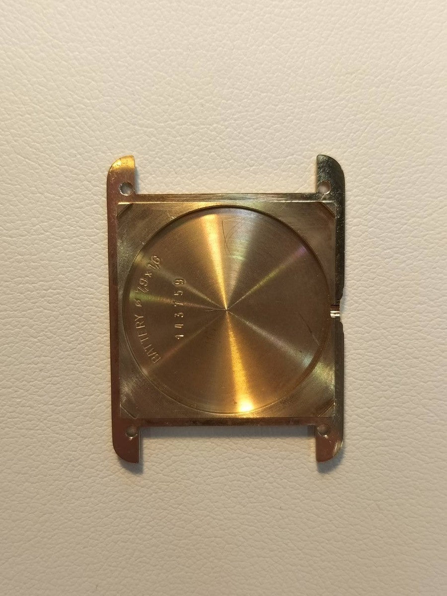 カルティエ マストタンク LM 590005 クォーツ Cal.90 SV925 革 純正ピンバックル（GP）アイボリーローマン文字盤（SWISS表記） オーバーホール済み