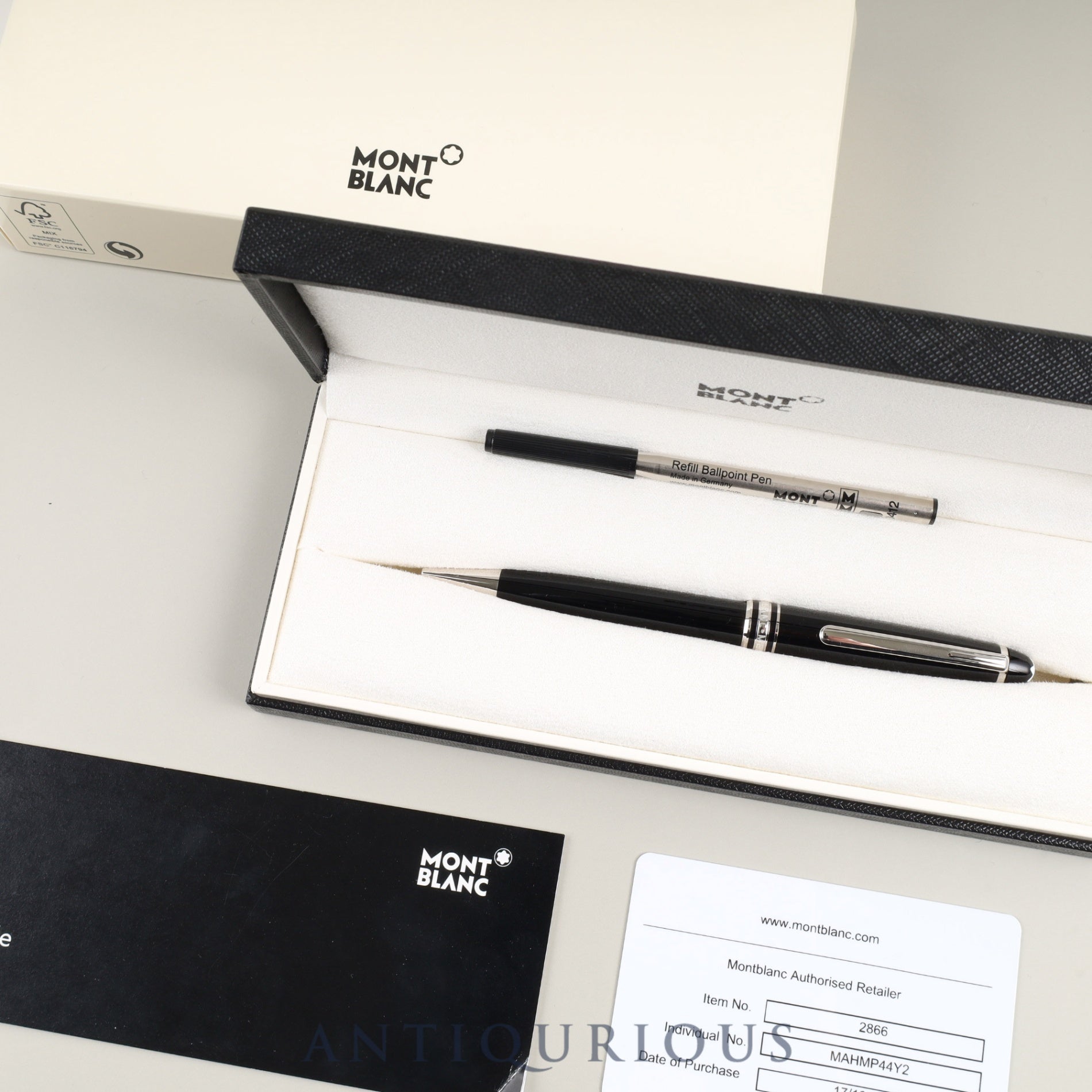 モンブラン ボールペン マイスターシュテュック 2866 ツイスト式 箱
