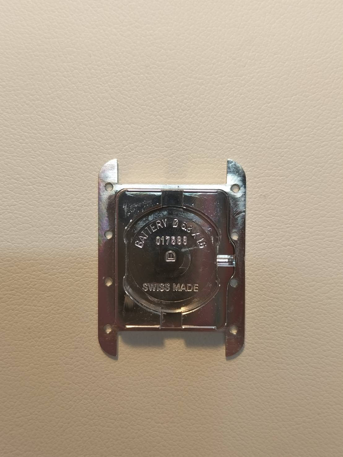 Cartier Must Tank MM W1016230 / 2416 Quartz Cal.057 SV925 Leather Genuine Deployant Buckle (SS) Light Green Roman Dial (SWISS MADE, 2000 Christmas Limited Edition) Overhauled