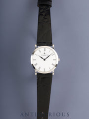 ヴァシュロン・コンスタンタン パトリモニー 33093/3 手巻き Cal.1003/2 750WG 革 純正ピンバックル（750WG）ホワイトローマン文字盤 ケース 純正革ベルト オーバーホール済み