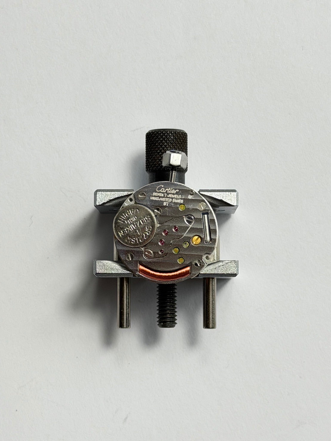 カルティエ サントス オクタゴン SM 187903 クォーツ Cal.87 SS/YG SS/YG アイボリーローマン文字盤（SWISS表記） 箱 冊子 保証書（1988年）オーバーホール済み