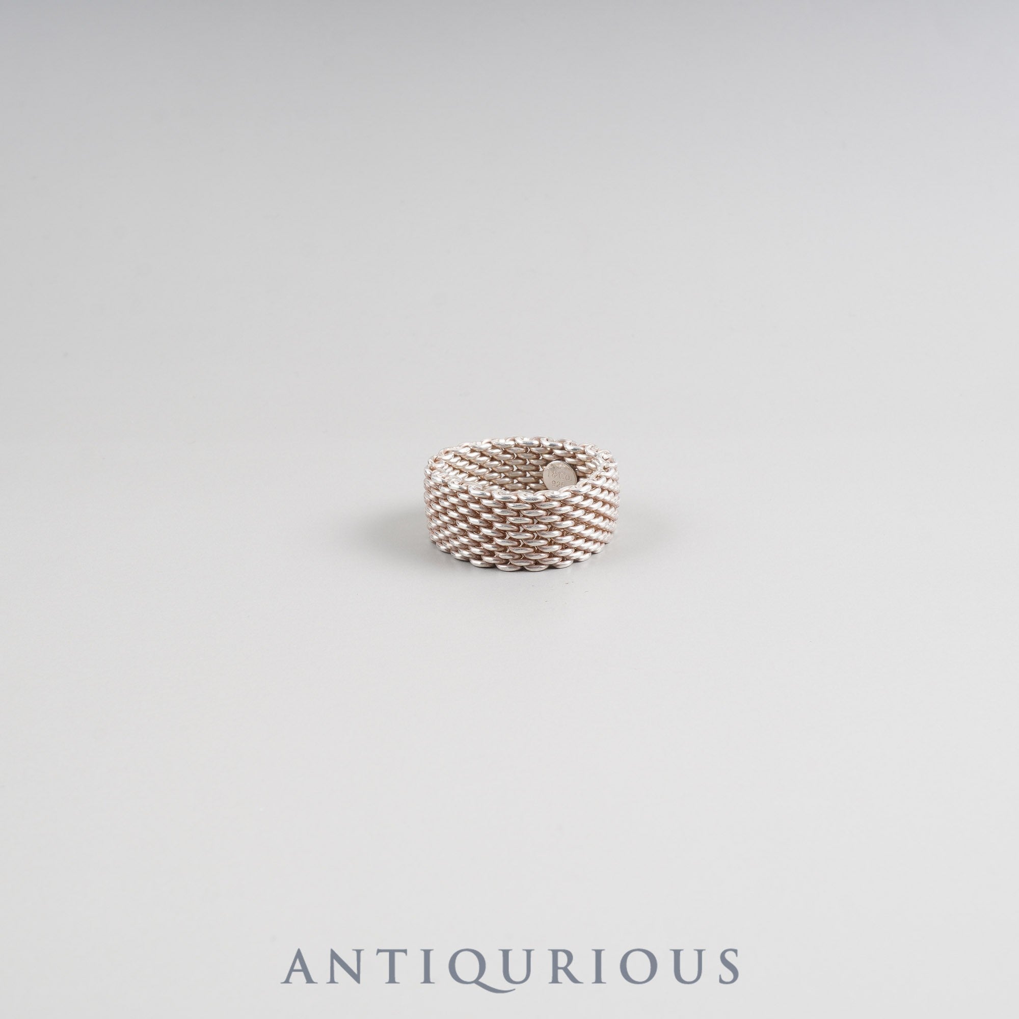 TIFFANY Somerset Ring ティファニーサマセットリング19号 ティファニー リング サマセット スターリングシルバー 約19号 | 東京