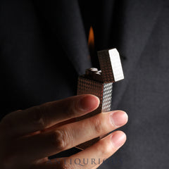 Cartier lighter Pentagon silver color