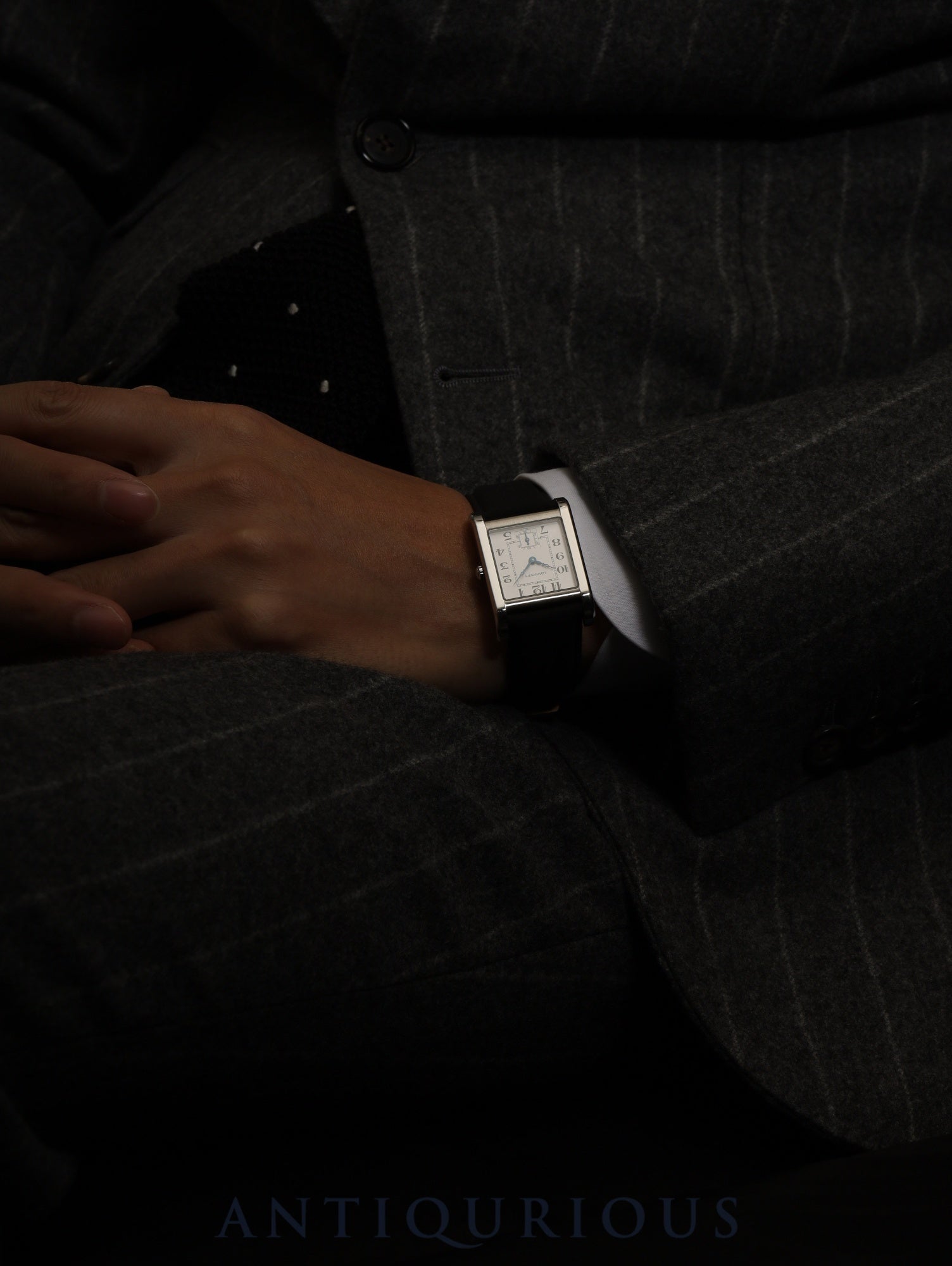 ロンジン ドルチェヴィータ L5.673.4 クォーツ Cal.980.163 SS 革 純正尾錠（SS）ホワイトアラビア文字盤 オーバーホール済み