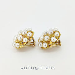 TASAKI Earrings Akoya Pearl