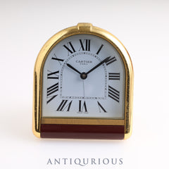 【ヴィンテージ・レア美品】Cartier テーブルクロック 置時計 ヴィンテージ・レア美品】Cartier テーブルクロック 置時計