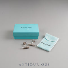 Tiffany Cufflinks Spring SV925 Box Dust Bag