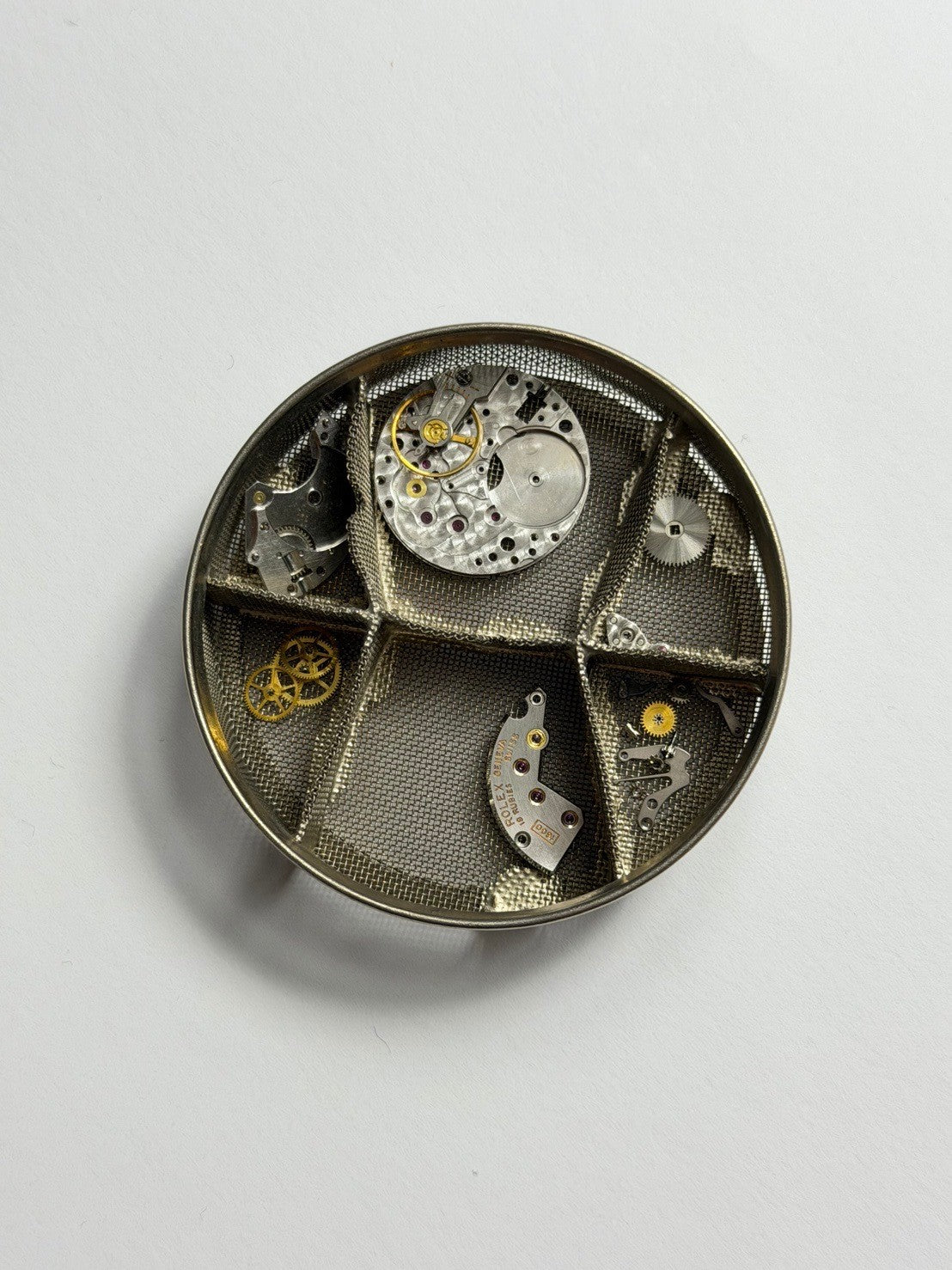 ロレックス チェリーニ 3802 手巻き Cal.1600 750WG 革 純正ピンバックル（SS）グレー文字盤 30番台（1970年）オーバーホール済み
