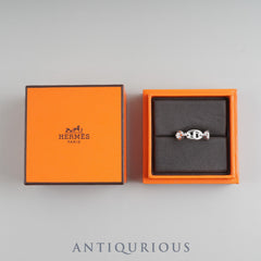 Hermes Ring Chaine d'Ancre Ancienne #58 Size 17.5 SV925 Box