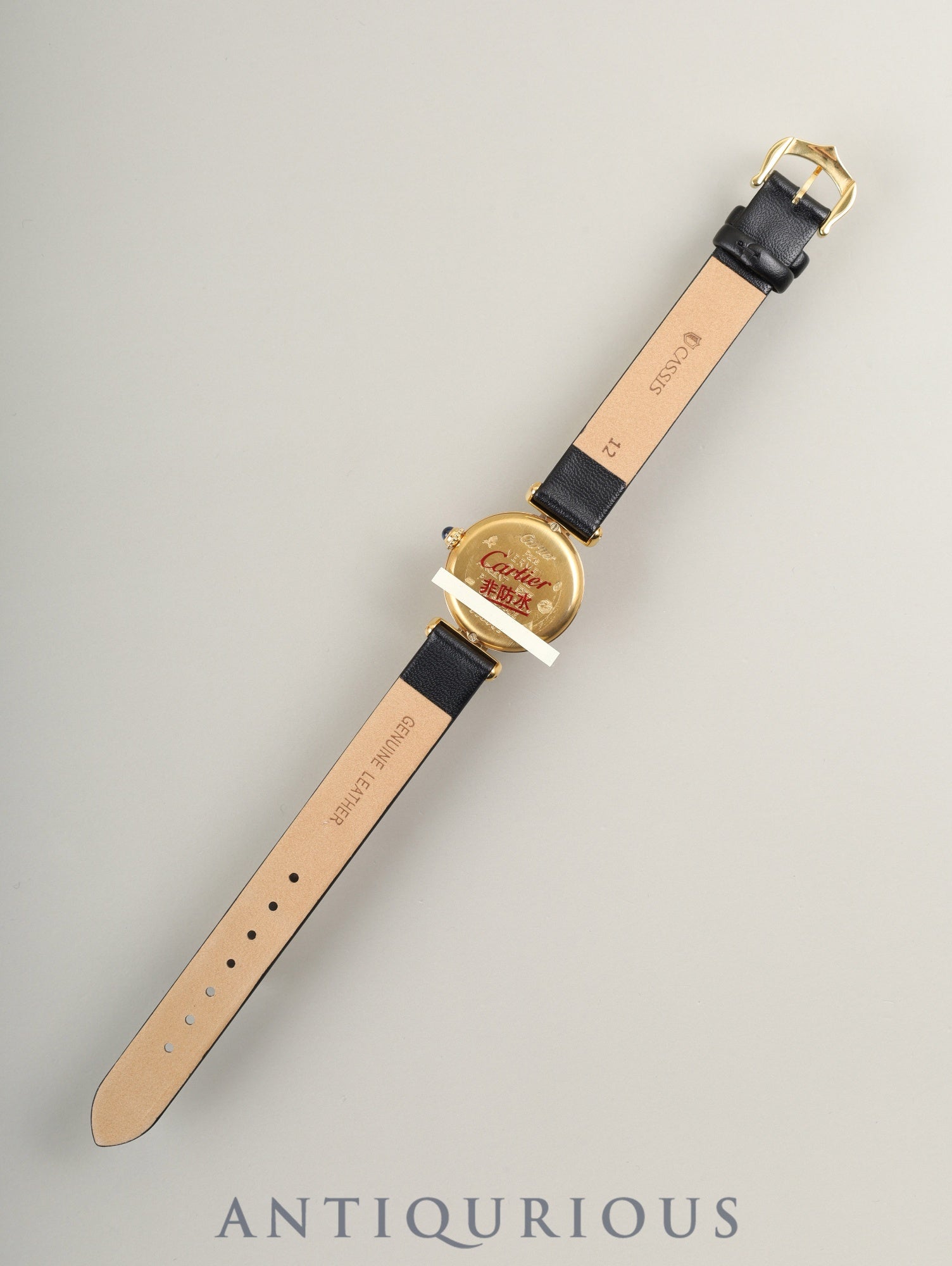 カルティエ マストコリゼ W100753 / 590002 クォーツ Cal.690 SV925 革