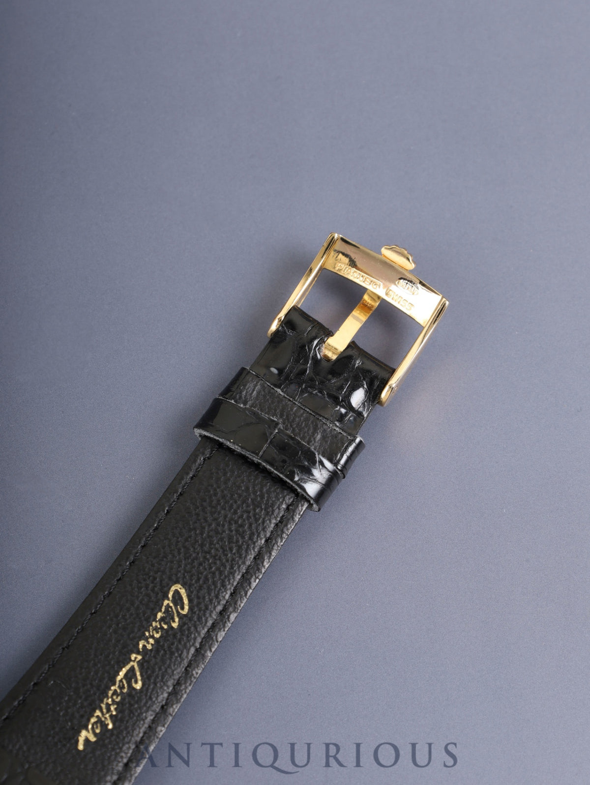 ロレックス チェリーニ 4114/5 手巻き Cal.1601 750YG 革 純正ピンバックル（GP）シャンパン文字盤（SWISS表記）42番台（1974年）オーバーホール済み