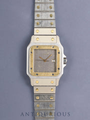 Cartier Santos Carrée LM 2961 Automatic Cal.2671 SS/YG SS/YG Ghost Gray Dial (SWISS marking) Overhauled