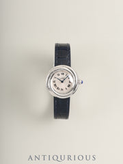 カルティエ マストトリニティ W1014945 / 2439 クォーツ Cal.157 SV925 純正革ベルト 純正Dバックル（SS） シルバーローマン文字盤 箱 冊子 オーバーホール済み