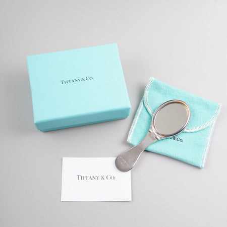 ティファニー コンパクトミラー スターリングシルバー 箱 保存袋 カード