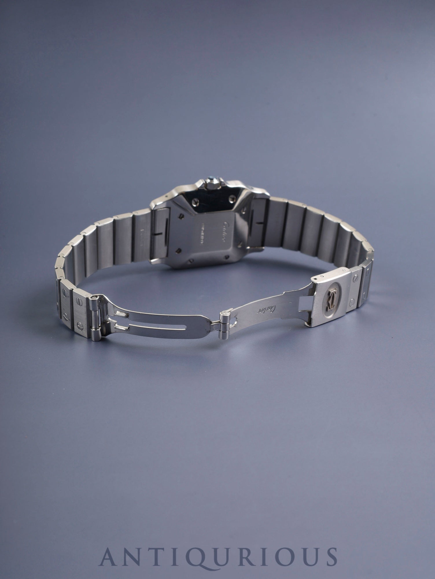 カルティエ サントス ガルベ LM 2960 自動巻き Cal.ETA2671 SS SS ホワイトローマン文字盤 箱 冊子 オーバーホール済み