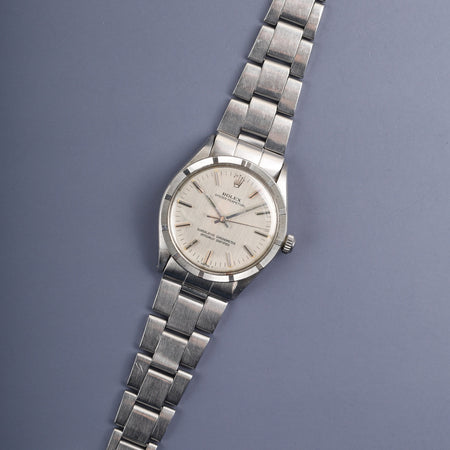 ロレックス オイスターパーペチュアル 1007 自動巻き Cal.1570 SS SS シルバー文字盤 29番台（1970年） オーバーホール済み