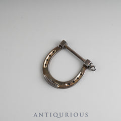 Tiffany Keyring Horseshoe SV925 Dust Bag