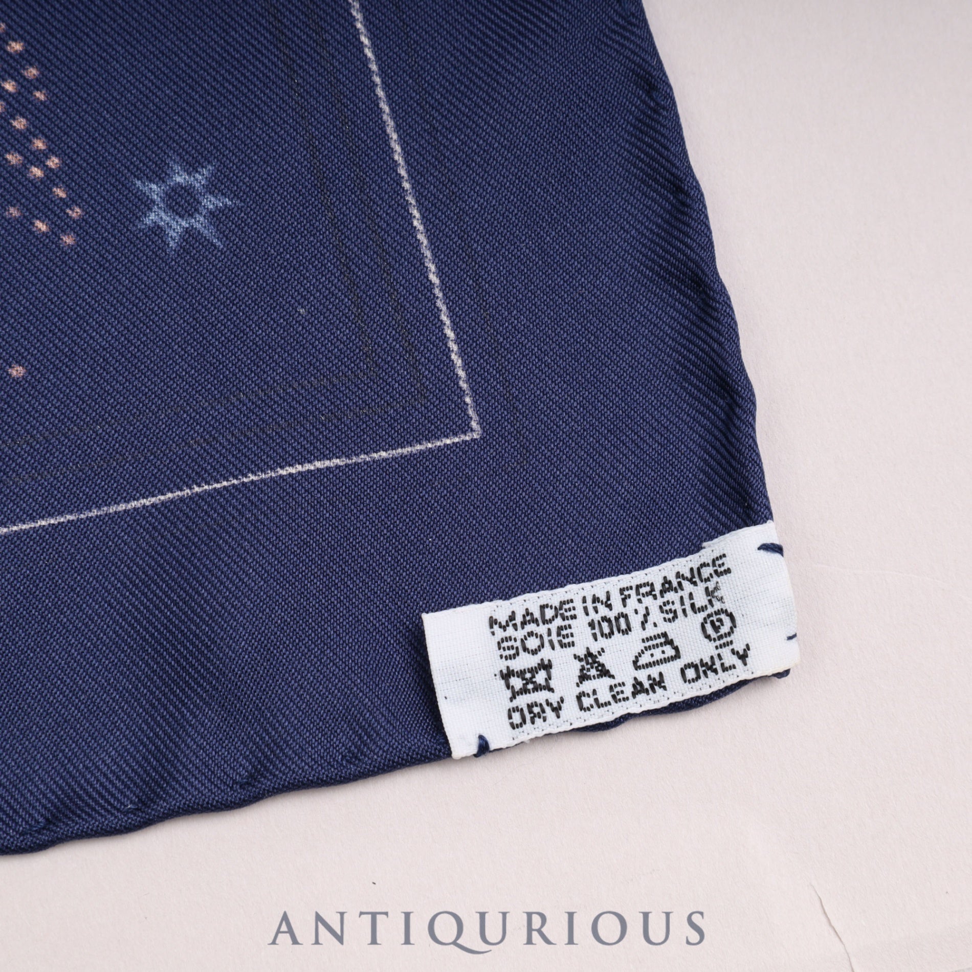 Hermes scarf Carre 45 Constellation Navy Box