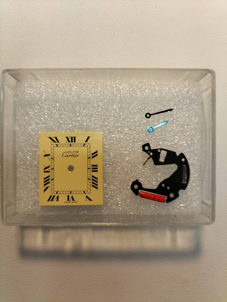 カルティエ マストタンク LM 590005 クォーツ Cal.690 SV925 革 純正