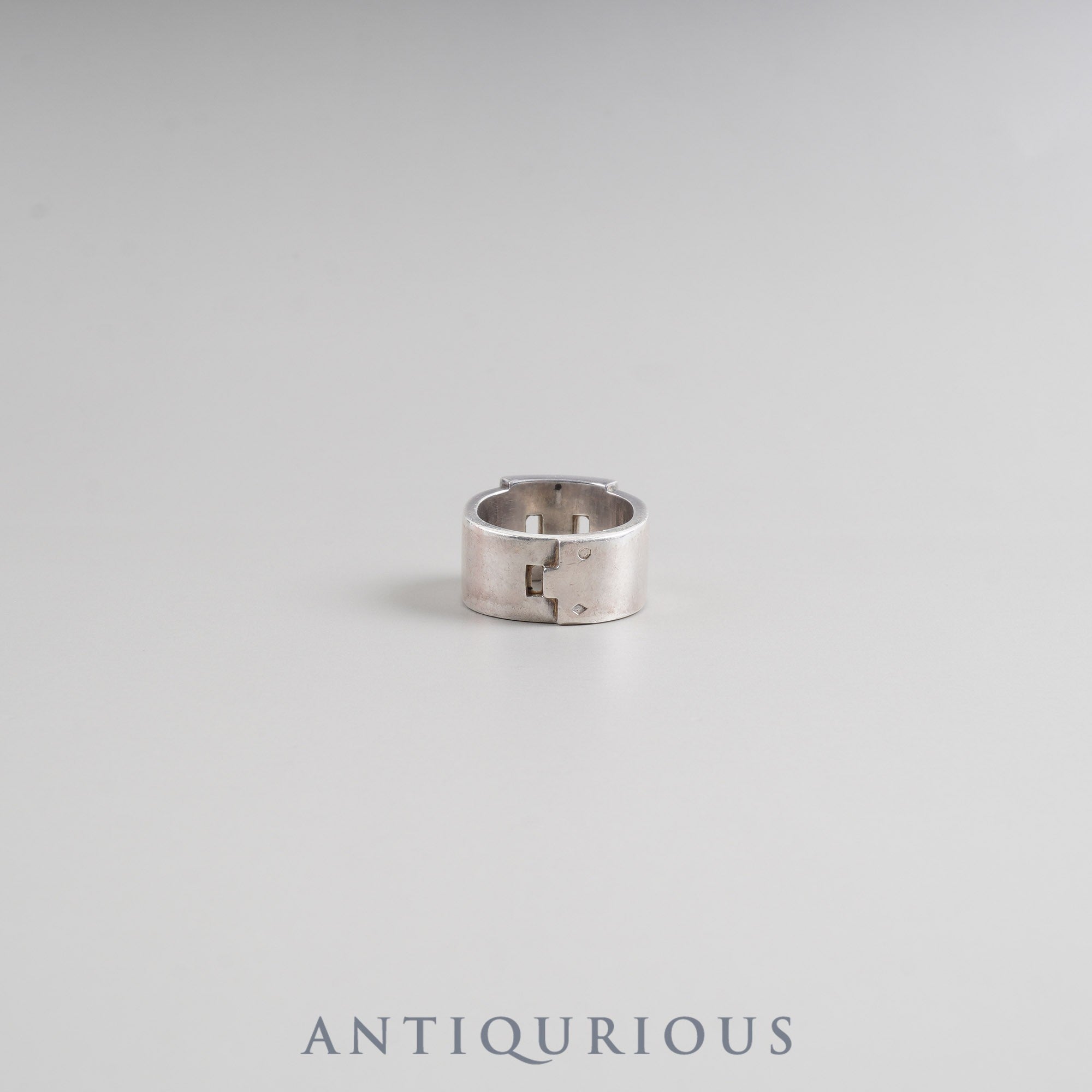 Hermes Hercules Ring, SV925, #52, Approx. Size 11, Box