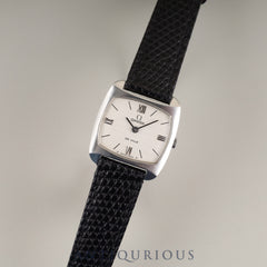 Omega De Ville 511.305 Manual Winding Caliber 620 Stainless Steel Leather Strap with Aftermarket Buckle (SS) Silver Roman Dial Overhauled