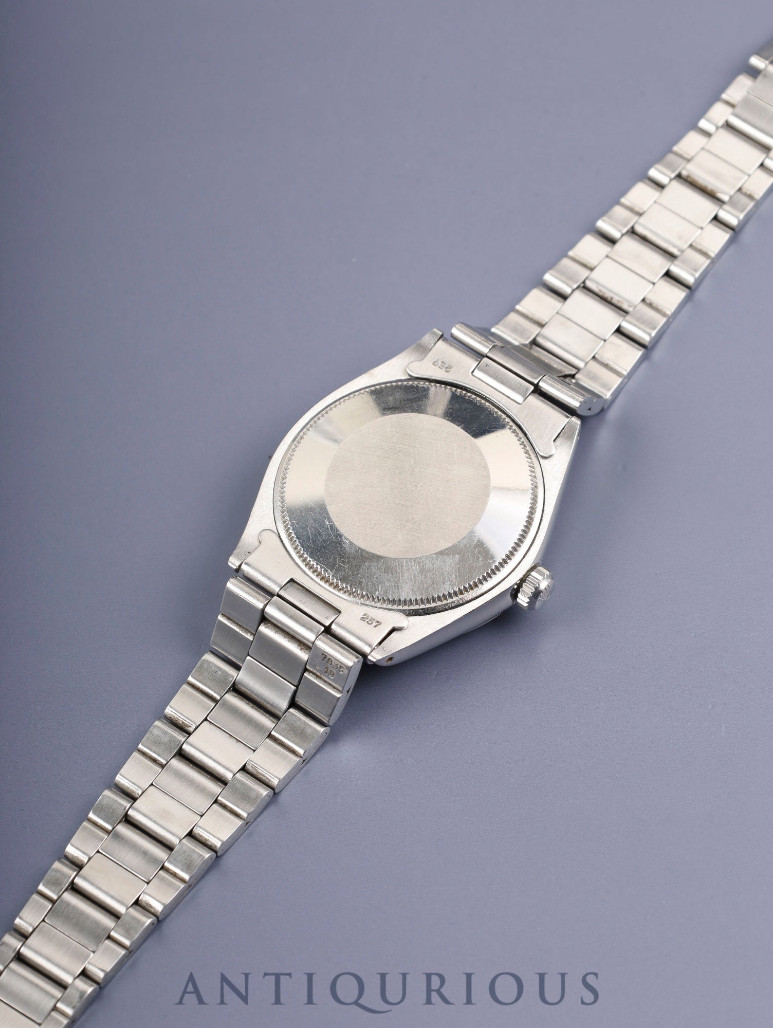 ロレックス エアキング 5500 自動巻き Cal.1520 SS SS ブラック文字盤 27番（1969年）オーバーホール済み