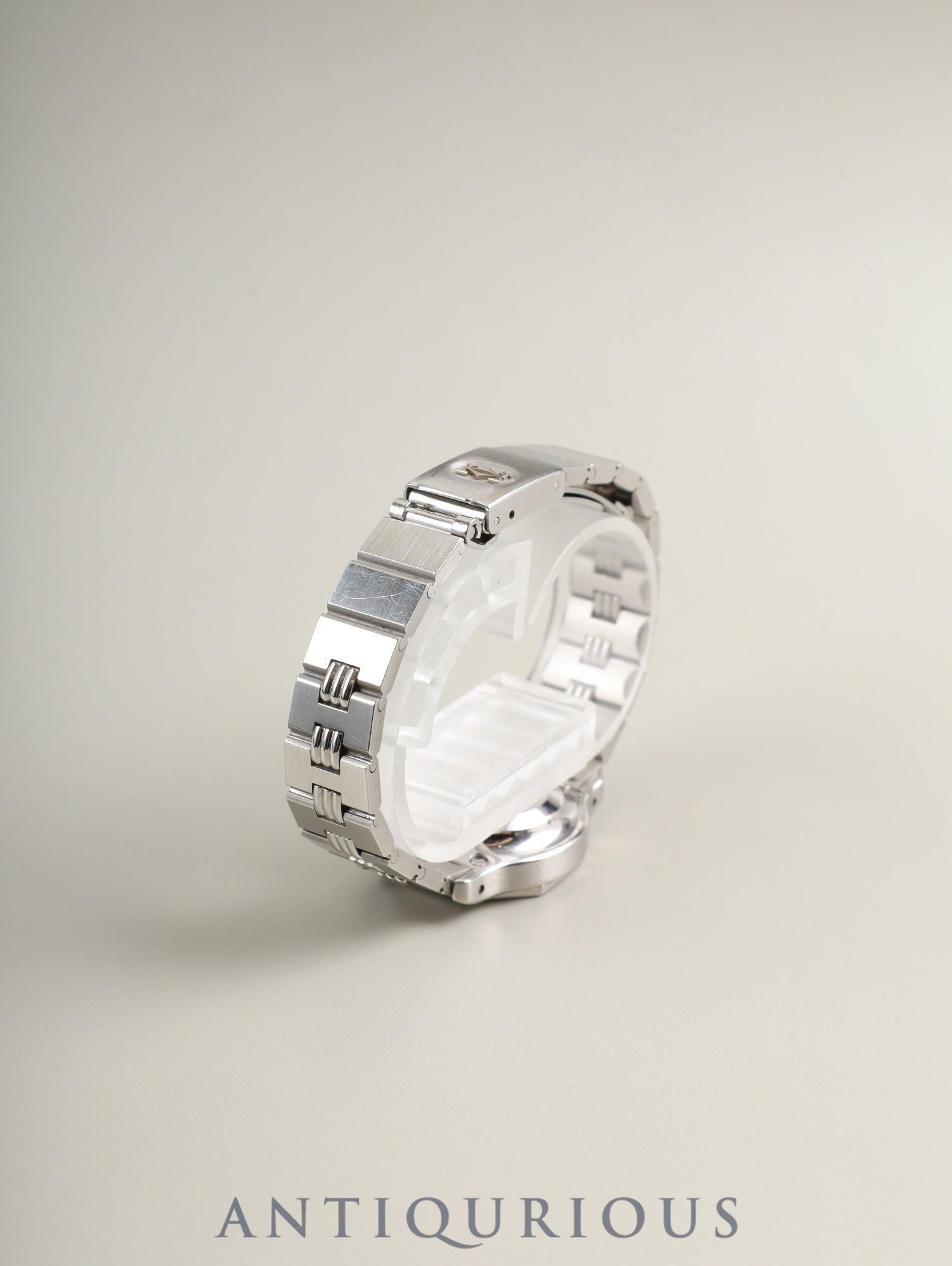 カルティエ サントス オクタゴン SM 0906 自動巻き Cal.2671 SS SS（ゴドロン）ホワイトローマン文字盤 オーバーホール済み