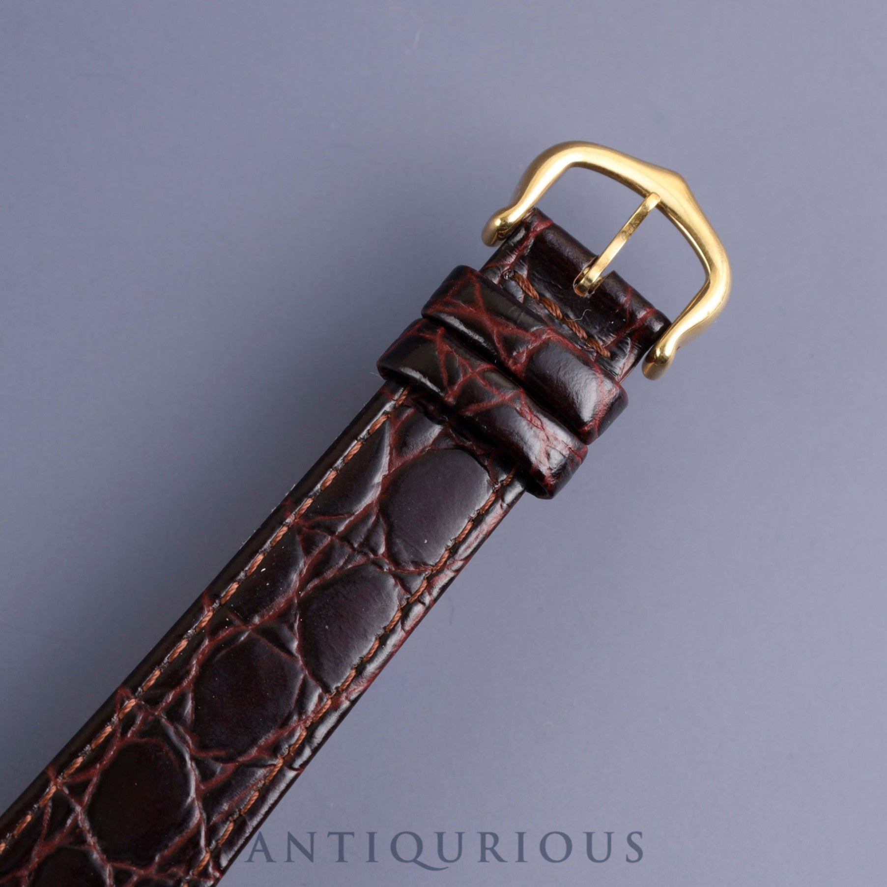 Cartier Must Tank LM Manual winding Cal.78-1 SV925 Leather Genuine buckle (GP) Mahogany dial Overhauled